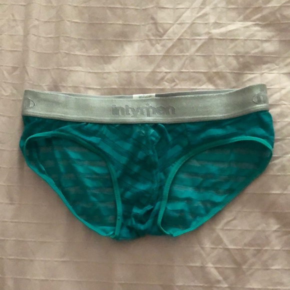 Green mesh briefs - Picture 1 of 4